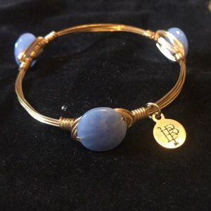 Blue Stone Bourbon & Bowties Braclet